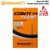 ยางใน Conti Tube 700x20/25c ยางในจักรยานเสือหมอบ Continental Race Tube สามารถถอดวาล์วได้