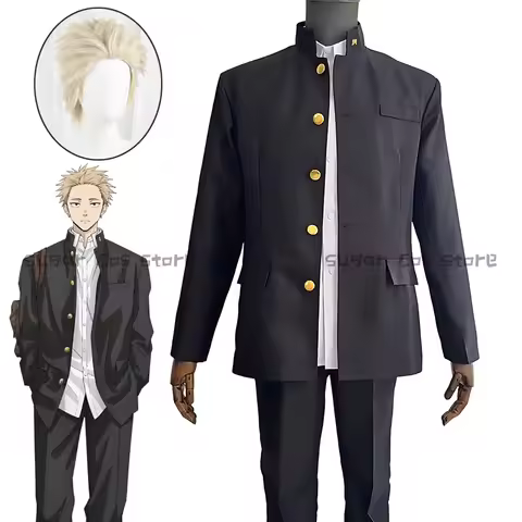 Anime The Fragrant Flower Blooms With Dignity Rintaro Tsumugi Cosplay Costume Wig School Uniform Coa
