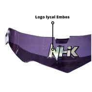 NHK Terminator Acrylic Colourfluorescent Basic Plain GPR Helmet Spoiler