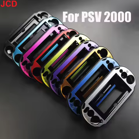 JCD Aluminum Metal Hard Case Cover Skin Protective Shell For PS Vita PSV 2000 Game Controller For PS
