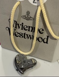 Vivienne Westwood 土星充氣打火機｜心型銀色充氣款