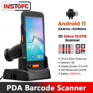 Android 11 Rugged PDA 2D Barcode Scanner Zebra SE4710 NFC Handheld Terminal Warehouse Inventory