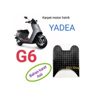YADEA G6 electric motorcycle carpet made of rubber