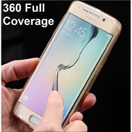 Samsung Galaxy S8 / S8 Plus S8+ Full Coverage Crystal Clear Case Casing Cover