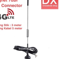 TM TS9 Antenna Spiral 7dBi 4G LTE 3G WCDMA GSM 3G 2.4G Cable 5 meters