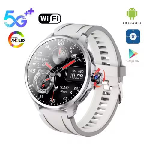 H99 4G Smart Watch Android 8.1 OS Smartwatch 3GB 32GB NFC Support 5G SIM Card GPS WiFi Camera Smartw