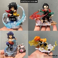 Kimetsu no Yaiba G5 studio PVC Tanjirou Giyuu TOmioka Inosuke zenitsu G5 demon slayer figure KM