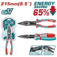 (T63)Total THTC Power Pointed Pliers520806.TTT TTT TTT| Length 215mm | 65% support | High-quality sh