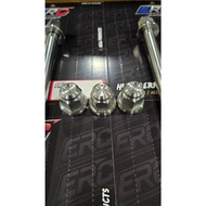 Giorno/Lead Front Wheel Axle Stainless Steel ERC Racing Brand