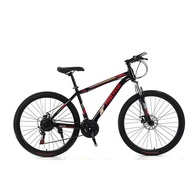 Mountain Bike 26/24 Inch Outdoor Riding Variable Speed Double Disc Brake Bicycle Shock-proof Mountain Bike for Male and Female Students