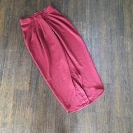 MERAH Flomors Red bud skirt