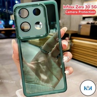 KK Infinix Zero 30 5G 2023 Camera Electroplated Lens Protection Soft Clear Casing For Infinix Zero 3