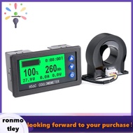 [ronmotley] DC9-100V LCD Digital Hall Coulomb Meter Ammeter Voltmeter 50A Voltage Current Meter Batt