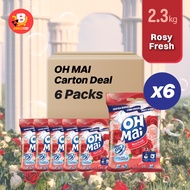 OH MAI Laundry Powder Detergent - Rosy Fresh (2.3kg)