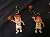 Slam dunk 櫻木花道 key chain 男兒當入樽 灌籃高手 鎖匙扣 figure擺設公仔