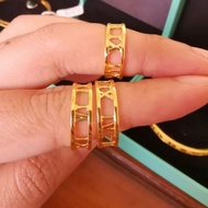 Roman Ring 916 pure gold