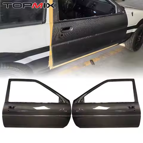For Toyota Sprinter Trueno AE86/Corolla Levin Original-Style Carbon Fiber Car Door Panels (High-Qual