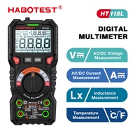 HABOTEST HT118L Digital Multimeter 1000V AC/DC 6000 Counts NCV High Precise Multimeter Auto Range Tu
