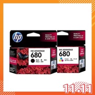 Ink Printer HP Original Authentic 100 % INK HP 680 BLACK &amp; COLOUR Dakwat Printer HP Dakwat Ganti