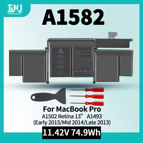 A1582 A1502 Battery for MacBook Pro 13inch Retina A1493 [Early 2015, Mid 2014, Late 2013] EMC 2875 2