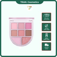 Phấn Mắt Odbo Bảng Phấn Mắt Odbo Romance 8ô OD2023 Kết Cấu Lì Nhũ Phù Hợp Nhiều Phong Cách - TRAN Co