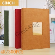 Photo Album Put 4R 6 Inch 300pcs/200pcs photos DIY 4R photo album