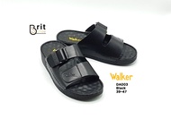 Walker DA103 รองเท้าแตะหนังผู้ชาย รองเท้าหนังแท้