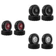 For 1/12 MN82 LC79 MN78 Naughty Dragon Remote Control Car Accessories Metal Upgrade Wheels and Tires