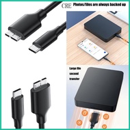 CRE Mobile Hard Drive Cable USB C to B 3 0 Cable Type C to B Adapter