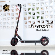 สกู๊ตเตอร์ไฟฟ้า PYTRON1 สกูตเตอร์ไฟฟ้า Electric Scooter PT PT1 พับเก็บได้ เชื่อมต่อ Bluetooth สีดำ Black Edition รับประกันสินค้าศูนย์ไทย 1 ปี