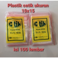 Medicine plastic clip size 10x15 Plastic clip 10x15 plastic catik 10x15 plastic c-tik 10x15 medicine