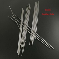 50pcs, 200mm length SS304 Stainless Steel Capillary Tube Hard Condition DIY Industry Material
