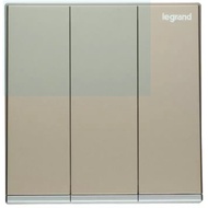 Legrand Galion 3Gang 1Way / 2Way Switch (Champagne, Rose Gold, Dark Silver, White)