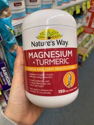 Viên hỗ trợ xương khớp Nature’s Way Magnesium Turmeric
