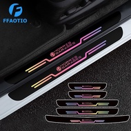 FFAOTIO Laser Car Threshold Strip Rear Bumper Sticker Car Accessories For MG HS MG4 ZS
