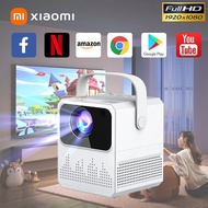 Xiaomi T2 Mini โปรเจคเตอร์ 4K UHD wifi/5G รุ่นใหม่ล่าสุด Android11 เชื่อมต่อกับ projector เชื่อมต่อโ