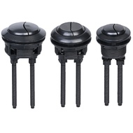 (DEAL) Black Toilet Flush Button 38/48/58mm Dual Toilet Tank Repair Round Head Bathroom