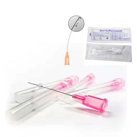 Micro Blunt Tip Cannula High Toughness Disposable Hypodermic Filler Needle Plain Ends Notched Endo N