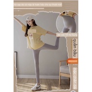 Quần bầu quần legging bầu dáng dài quần tập yoga thun trơn mềm đẹp co giãn cực tốt (hàng quảng châ