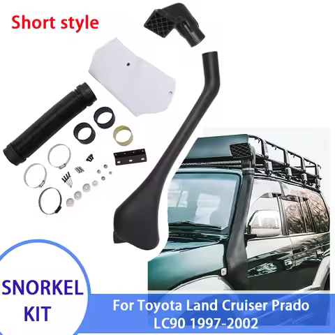 Off Road 4x4 Accessories Air Ram Intake Snorkel Kit For 1997-2002 TOYOTA LAND CRUISER Prado 90 Serie