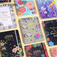 LIAOYING 2026 Planner, Jan.2026 - Dec.2026 Agenda Calendar 2026, A5 Weekly and Monthly Monthly Tabs 