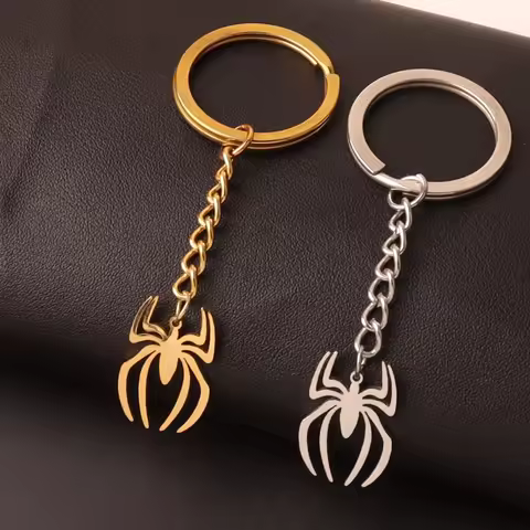 Cartoon Spider Blade Keychain Creative Key Ring Key Chain Jewelry Handsome for Movie Fans Woman Man 