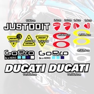 สะท้อนแสงสติกเกอร์รถสำหรับDucati 795 796 8211200S DUKE 390 690 CORSEรถจักรยานยนต์สติ๊กเกอร์โลโก้