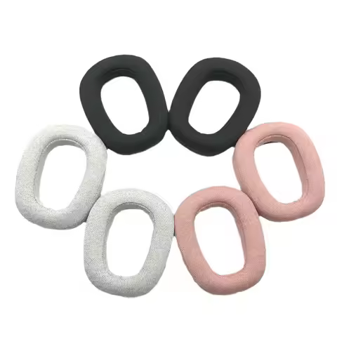 Replacement Memory Foam Protein Leather Cushions Ear Pads Ear Cover Repair Parts for Logitech Zone v