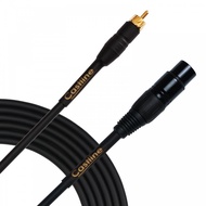 10 FT Castline Gold RCA to XLR Female Audio Patch Cable Mogami 2549
