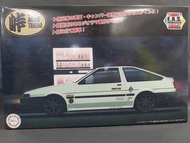 全新 富士美 Fujimi 1/24 Toyota AE86 Trueno Drift King 峠車 拼裝模型 車輪可獨立調校高度以適應擺放姿勢  FJ-04677