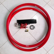 WHEELSET FIXIE DOLTRAP ALLOY BEARING VUELTA ITALY OXO BEARING