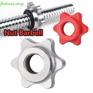 FUHUI Dumbell Nut Anti-slip Standard Clamps Dumbell Dumbell Accessory Weight Lifting Accessories Spi