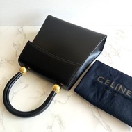 絕版中古包 Celine 雙星球黑色凱莉包 手提包 古董包 二手包 古著