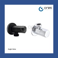 Onimi Italia - Angle Valve / Black Angle Valve / Hexagon Angle Valve / Kitchen Valve / Faucet Valve